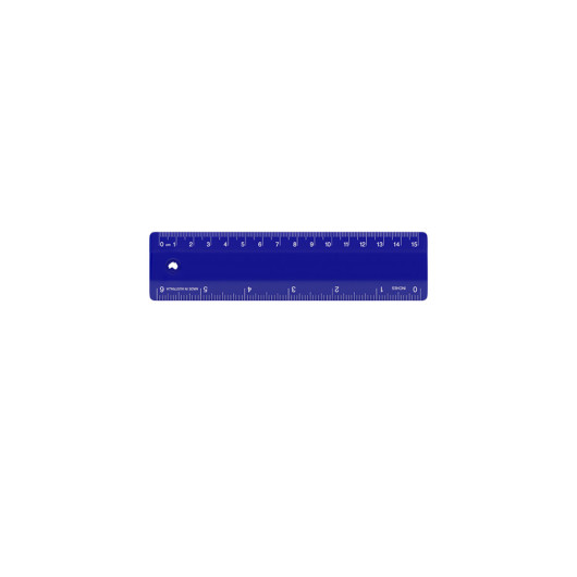 15cm Rulers Reflex Blue